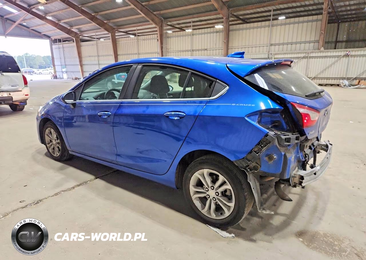 2019 Chevrolet Cruze Lt VIN:3G1BE6SM6KS593820 - 2