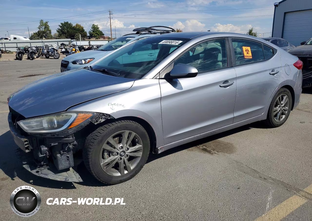 2017 Hyundai Elantra Se VIN:5NPD84LF6HH043385 - 1