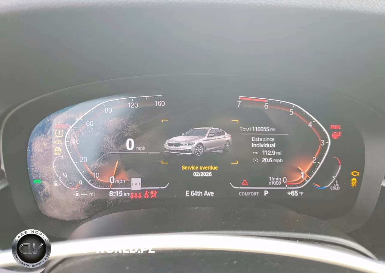 2020 BMW 530 Xi VIN:WBAJR7C08LCE53252 - 9