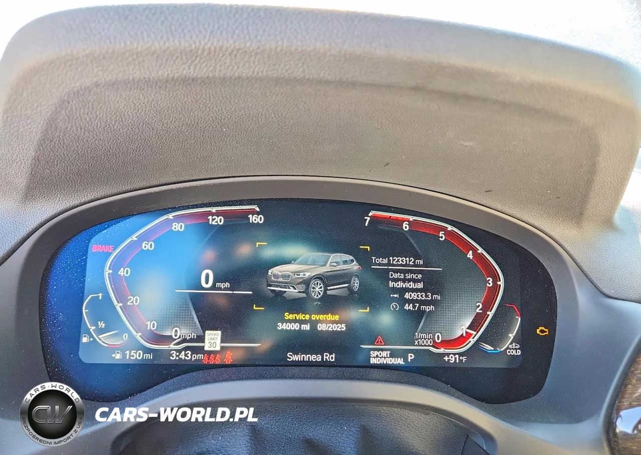 2022 BMW X3 Sdrive30I VIN:WBX47DP02NN182176 - 9