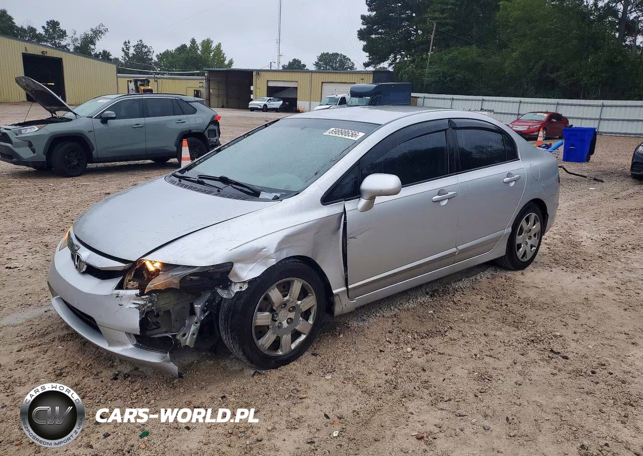 2010 Honda Civic Lx VIN:2HGFA1F53AH556284 - 1