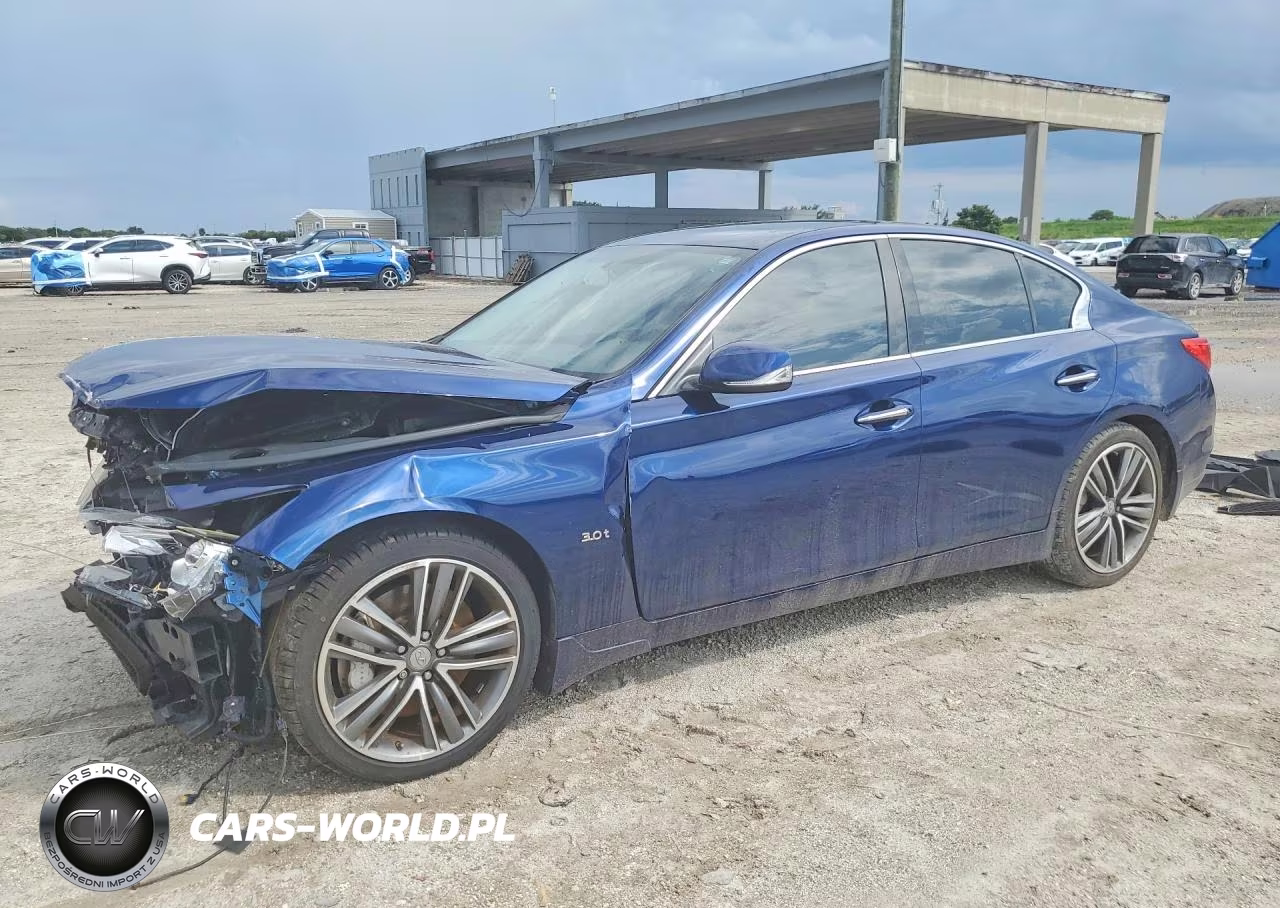 2017 Infiniti Q50 3.0T Sport VIN:JN1EV7AP6HM735469 - 1