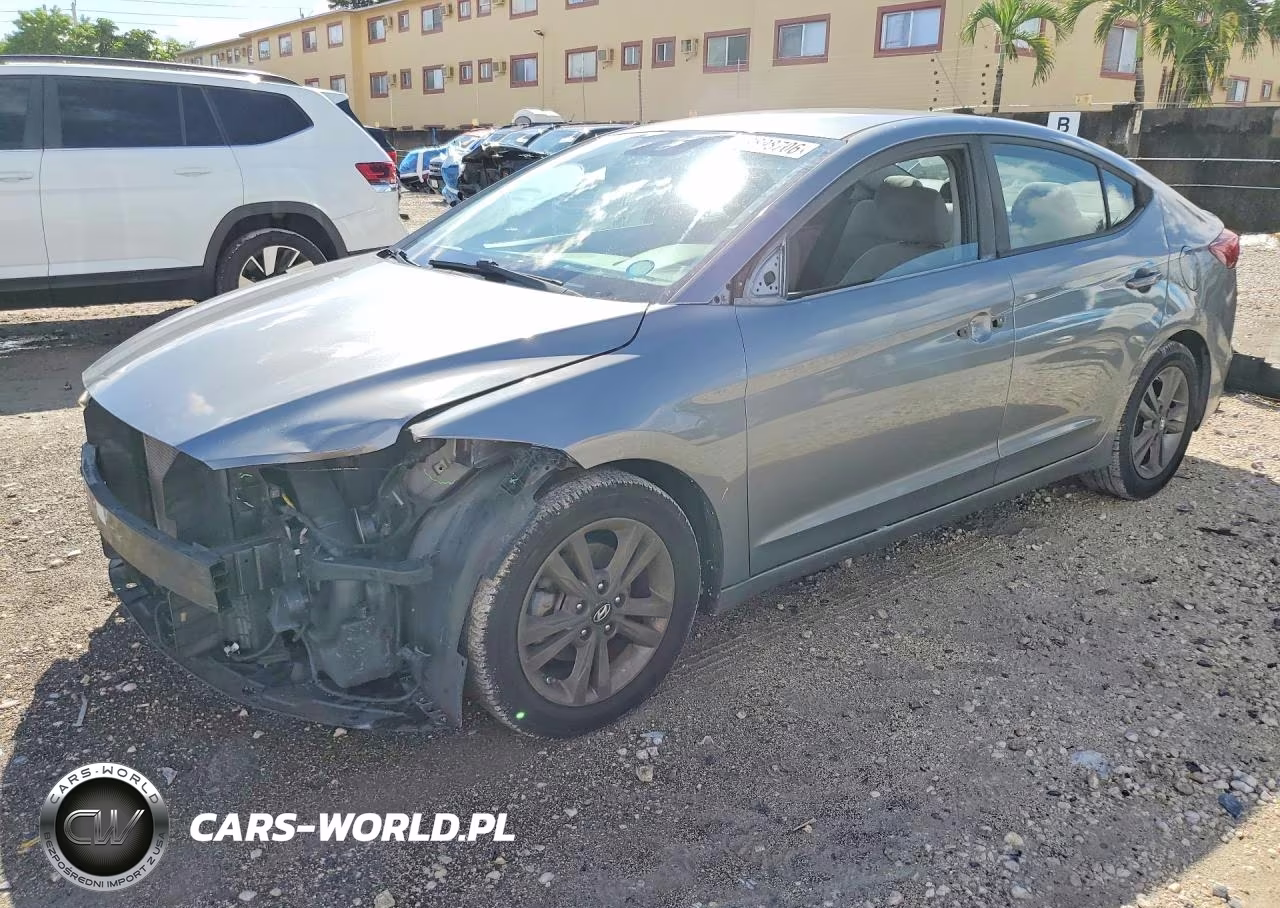 2017 Hyundai Elantra Se VIN:KMHD84LF3HU151724 - 1