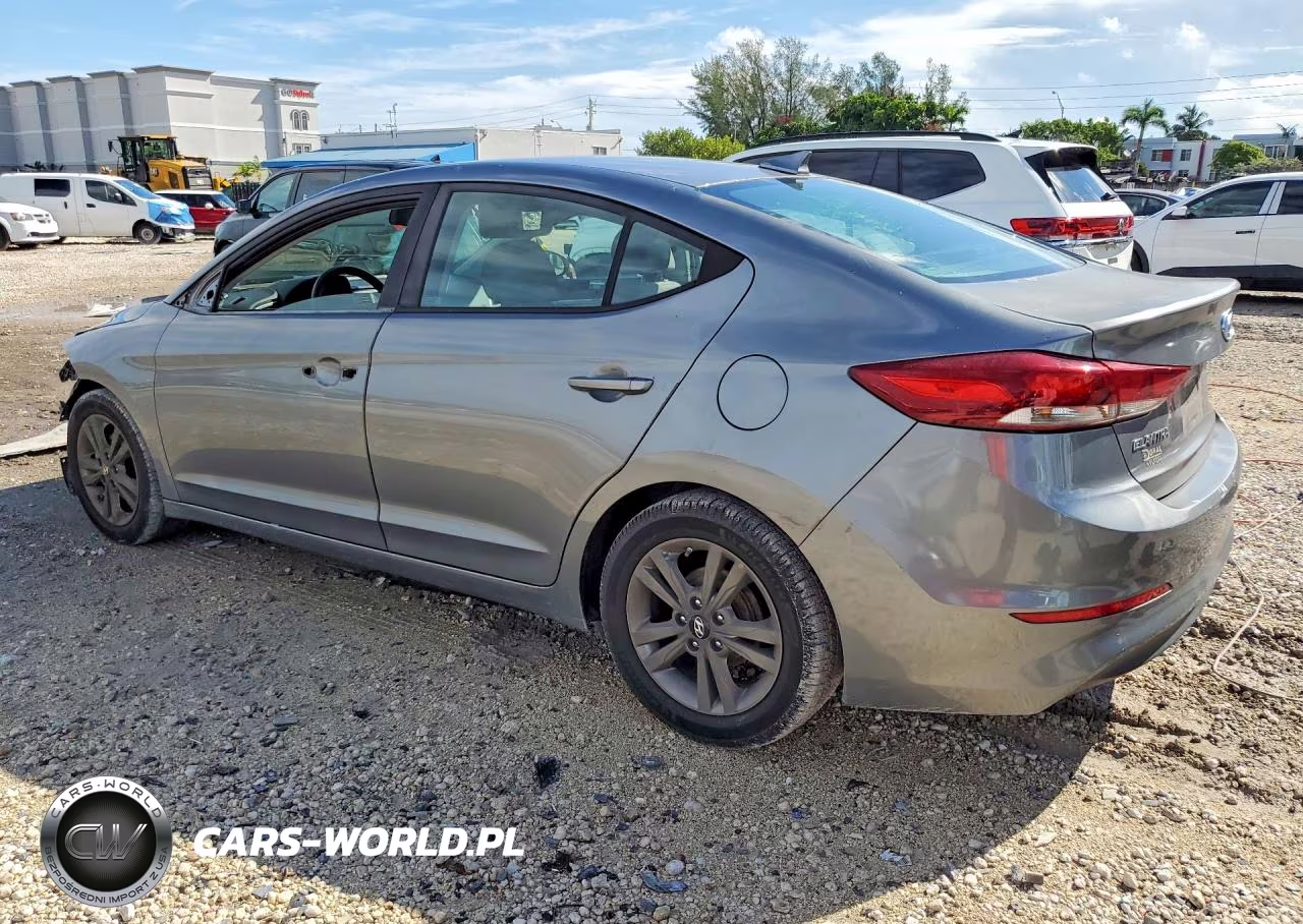 2017 Hyundai Elantra Se VIN:KMHD84LF3HU151724 - 2