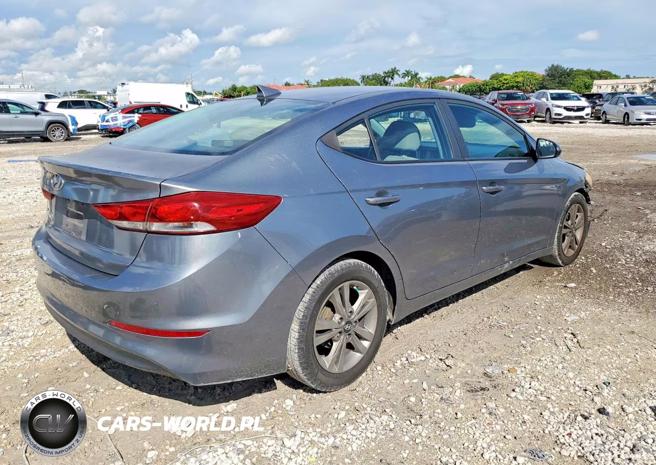 2017 Hyundai Elantra Se VIN:KMHD84LF3HU151724 - 3