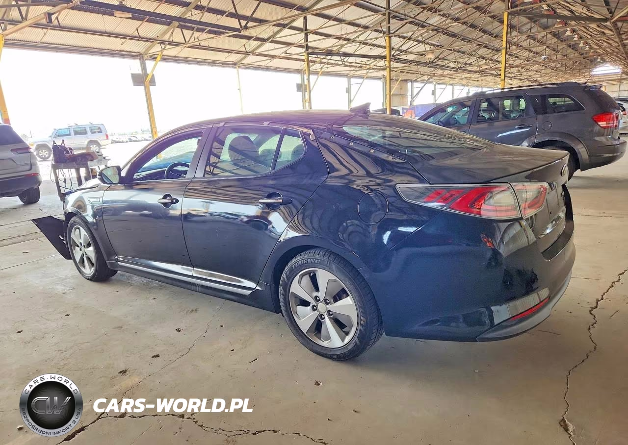 2014 Kia Optima Hybrid VIN:KNAGN4AD9E5068782 - 2