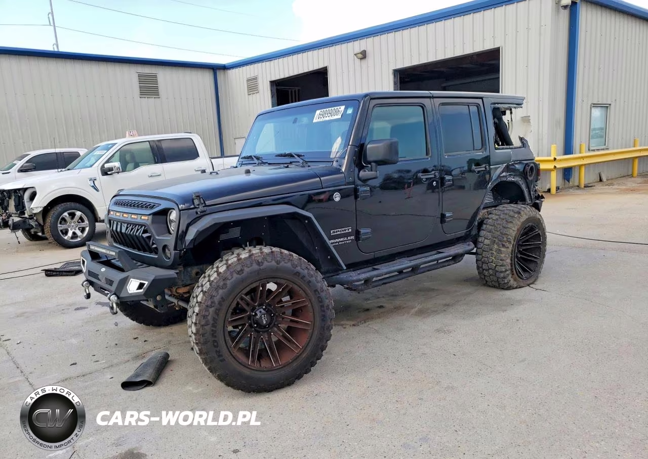2017 Jeep Wrangler Unlimited Sport VIN:1C4BJWDGXHL714664 - 1
