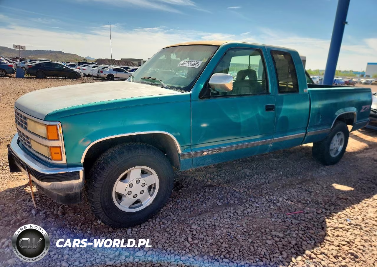 1993 Chevrolet Gmt-400 K1500 VIN:2GCEK19K9P1197484 - 1