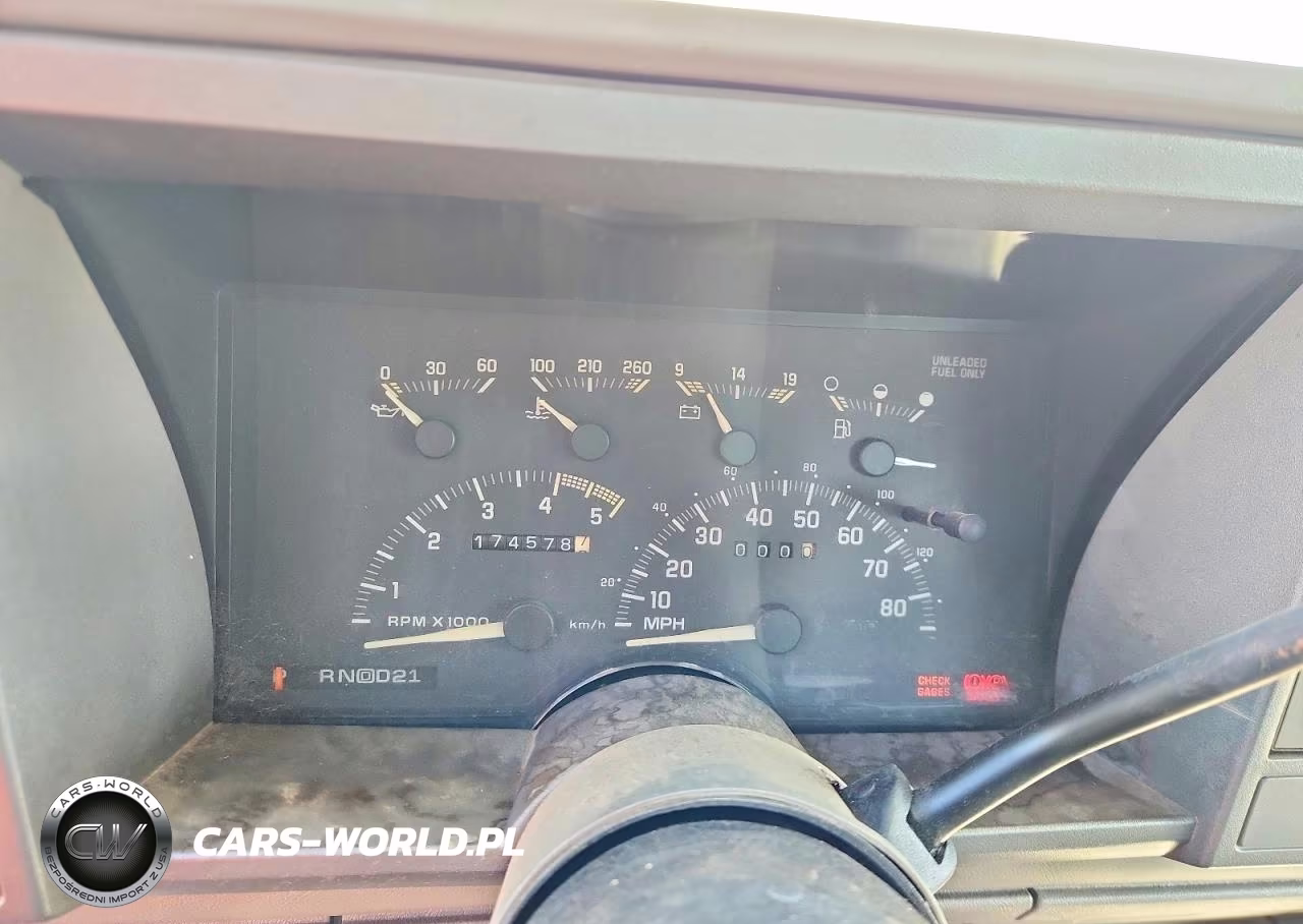 1993 Chevrolet Gmt-400 K1500 VIN:2GCEK19K9P1197484 - 9