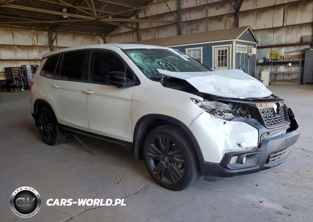2021 Honda Passport Sport VIN:5FNYF7H26MB004626 - 4