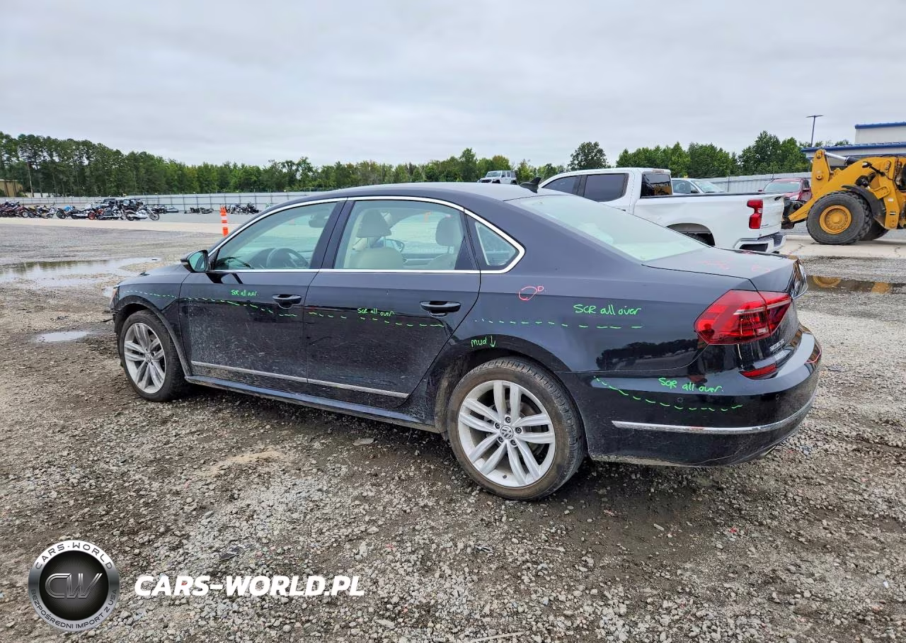 2018 Volkswagen Passat Sel Premium VIN:1VWCA7A38JC019582 - 2