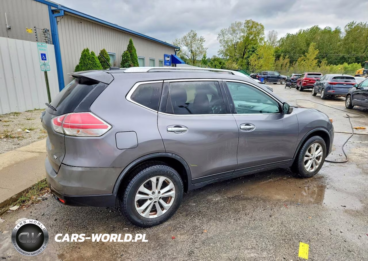 2015 Nissan Rogue Sv VIN:KNMAT2MT1FP530750 - 3