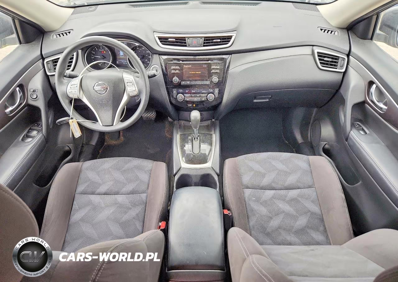 2015 Nissan Rogue Sv VIN:KNMAT2MT1FP530750 - 8