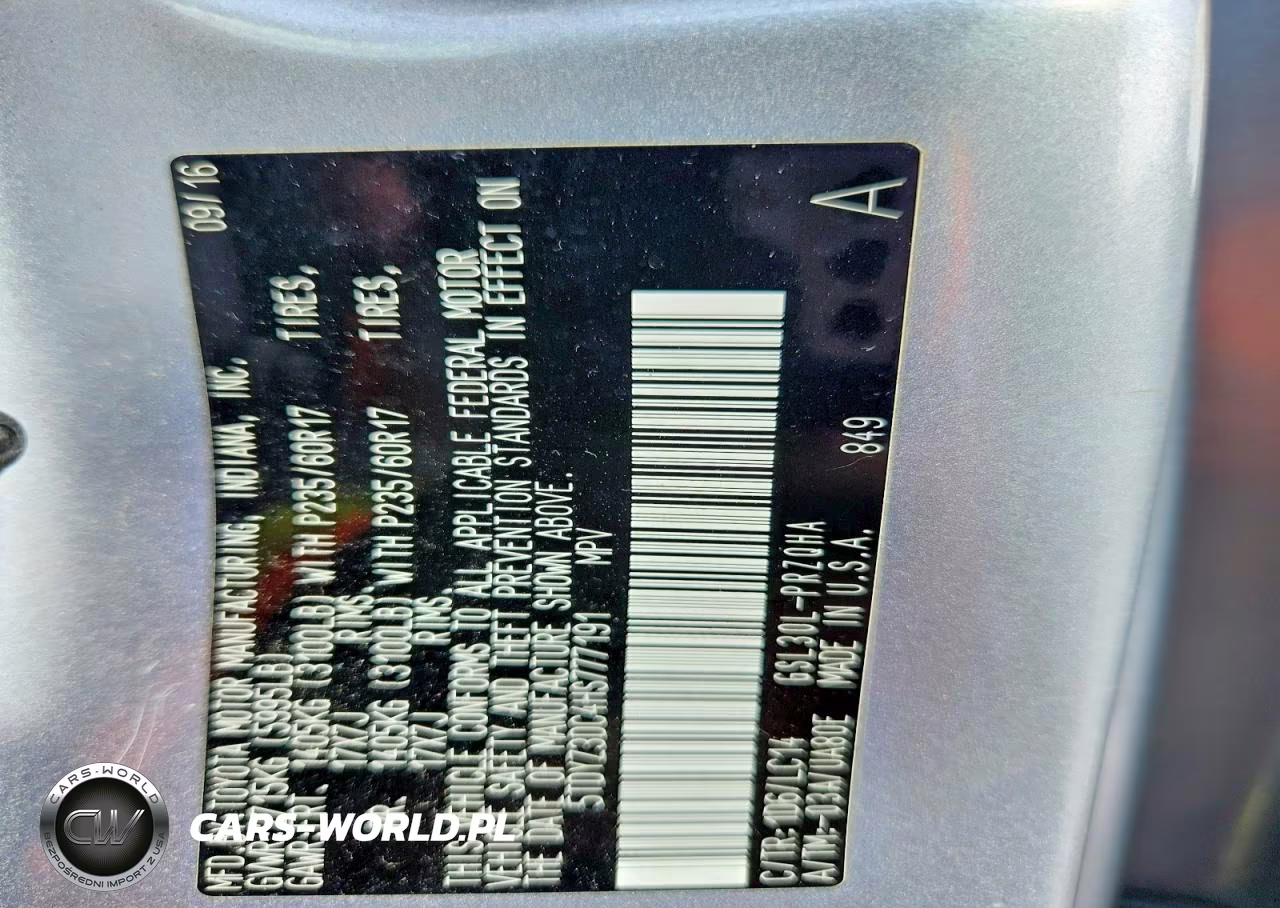 2017 Toyota Sienna Xle Premium 8-Passenger VIN:5TDYZ3DC4HS777191 - 13