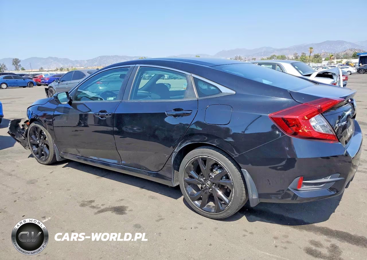 2021 Honda Civic Sport VIN:2HGFC2F80MH548092 - 2