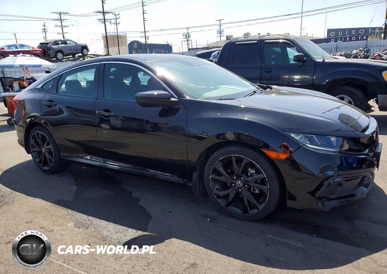 2021 Honda Civic Sport VIN:2HGFC2F80MH548092 - 4