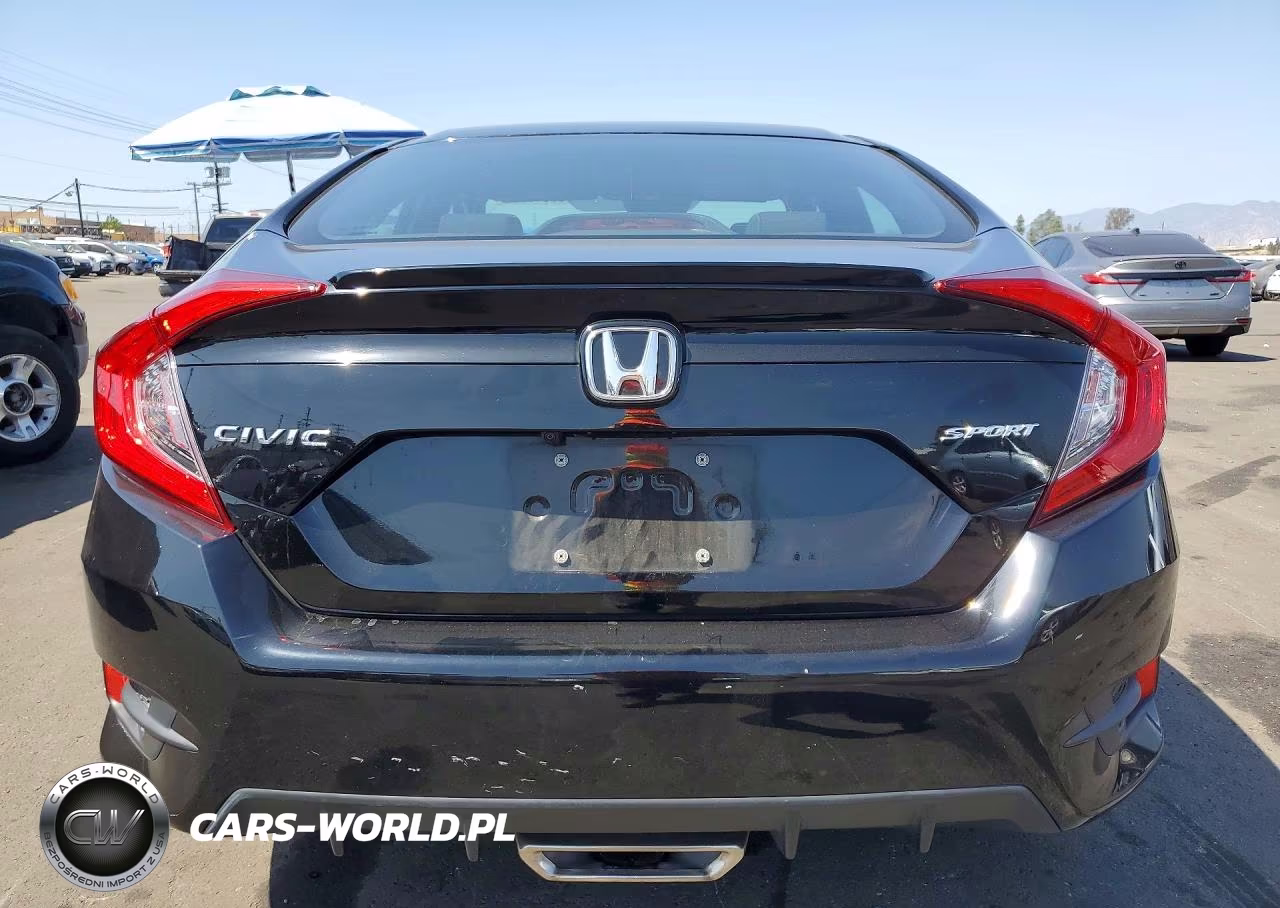2021 Honda Civic Sport VIN:2HGFC2F80MH548092 - 6