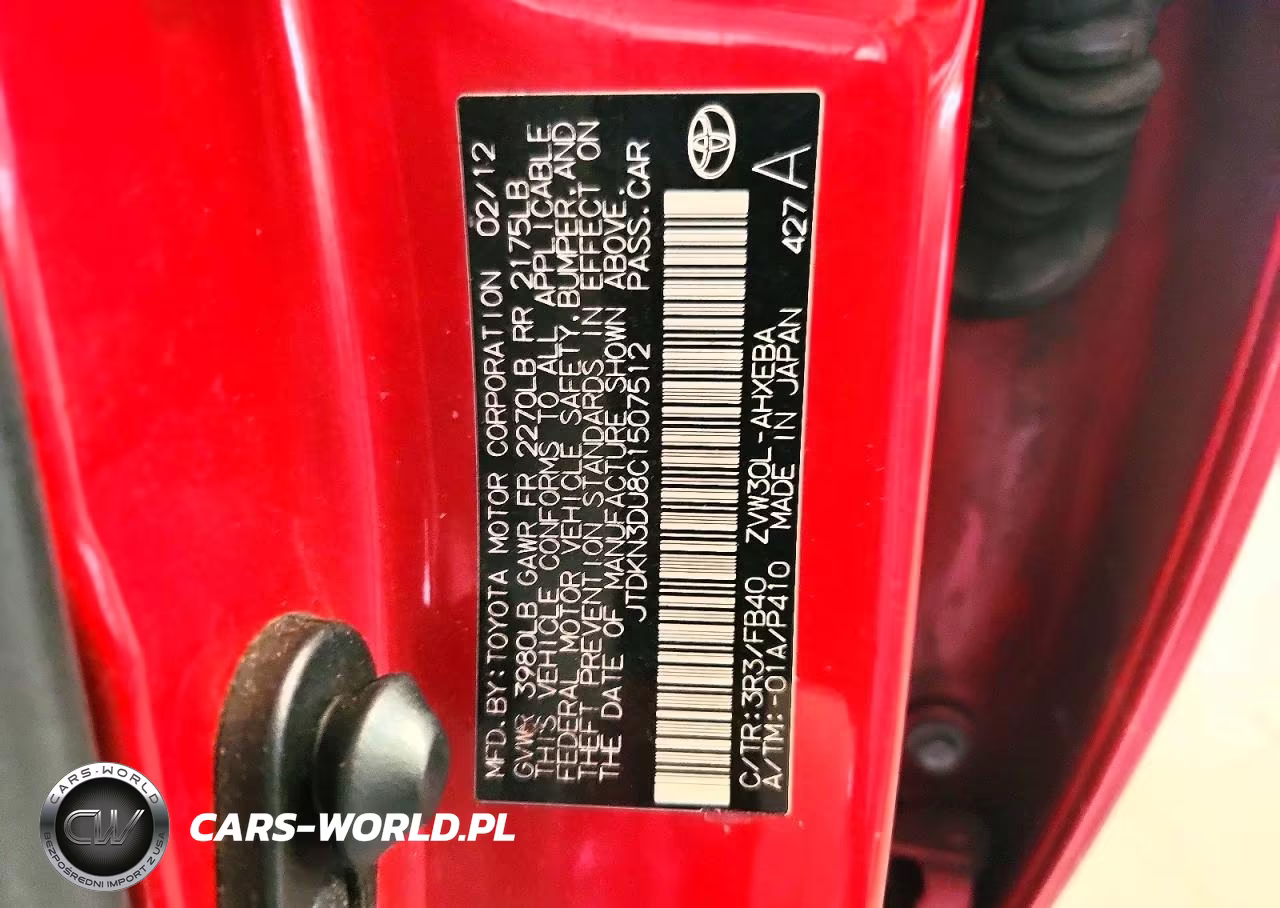2012 Toyota Prius Three VIN:JTDKN3DU8C1507512 - 12