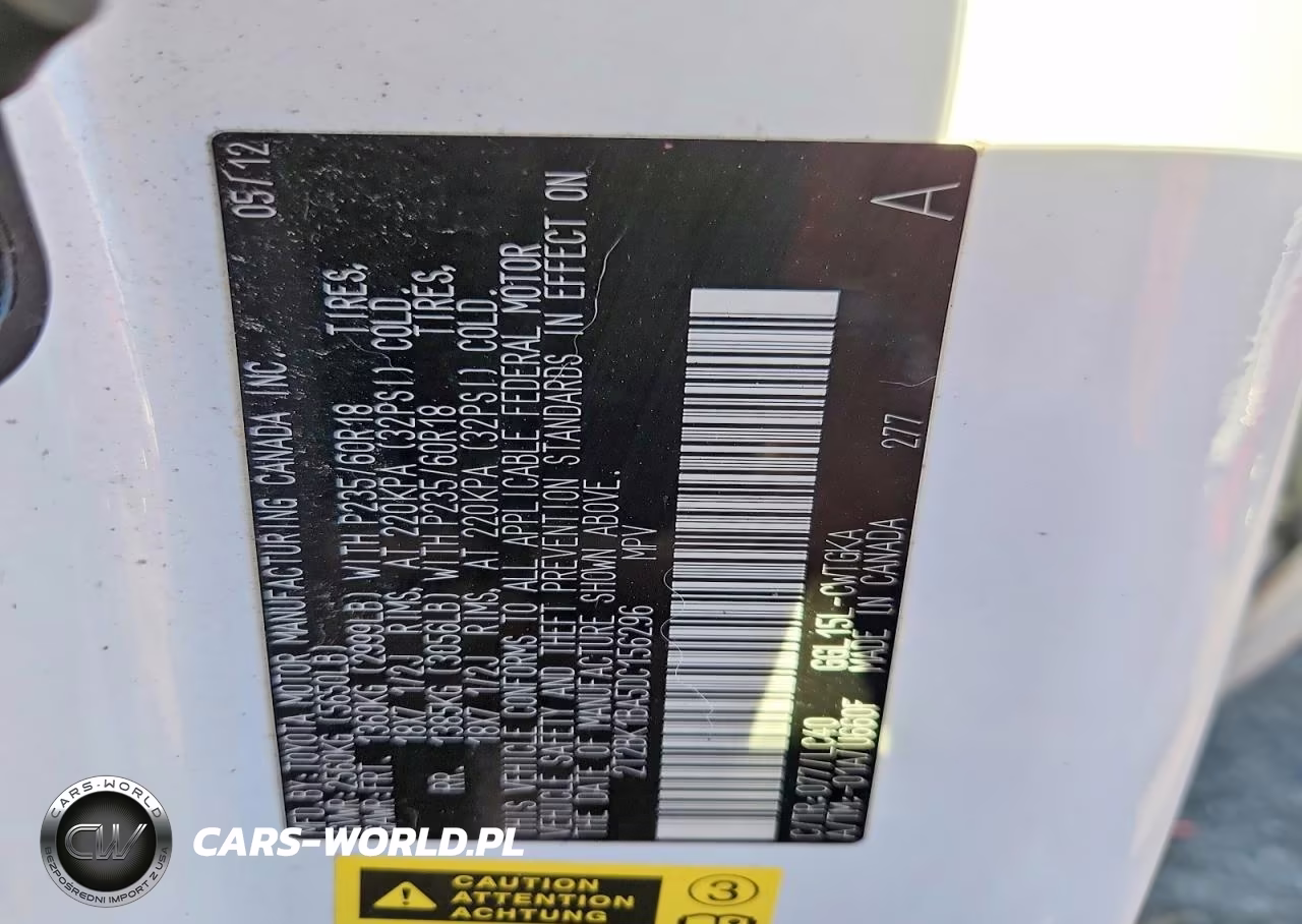 2013 Lexus Rx 350 Base VIN:2T2BK1BA5DC156296 - 13