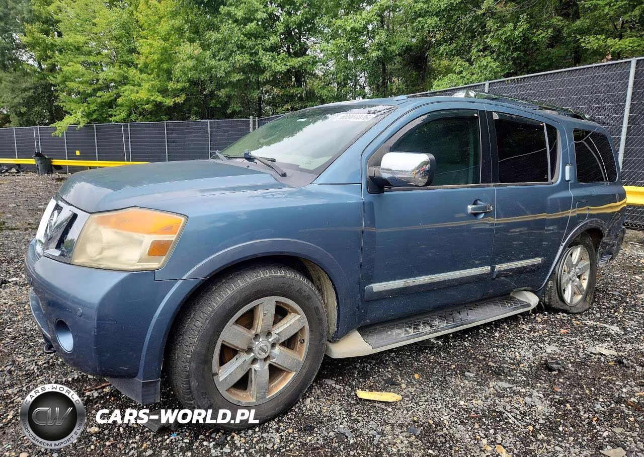 2010 Nissan Armada Platinum VIN:5N1BA0NF2AN607133 - 1