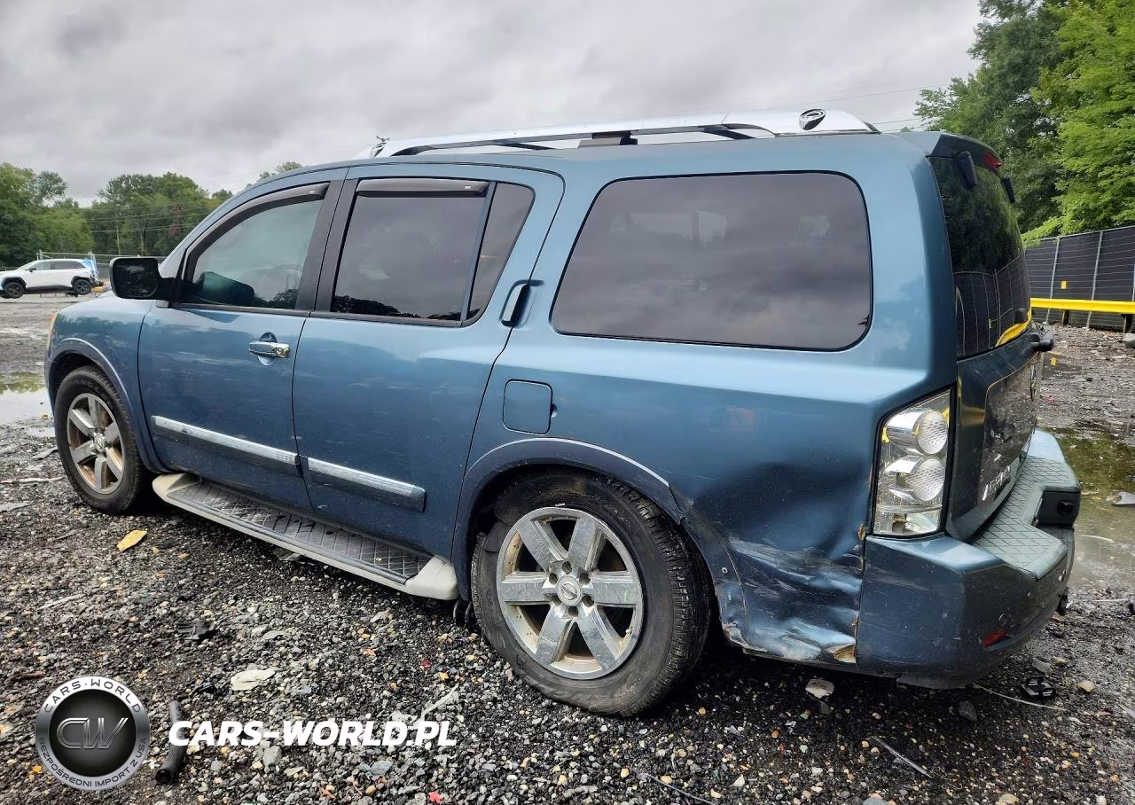 2010 Nissan Armada Platinum VIN:5N1BA0NF2AN607133 - 2