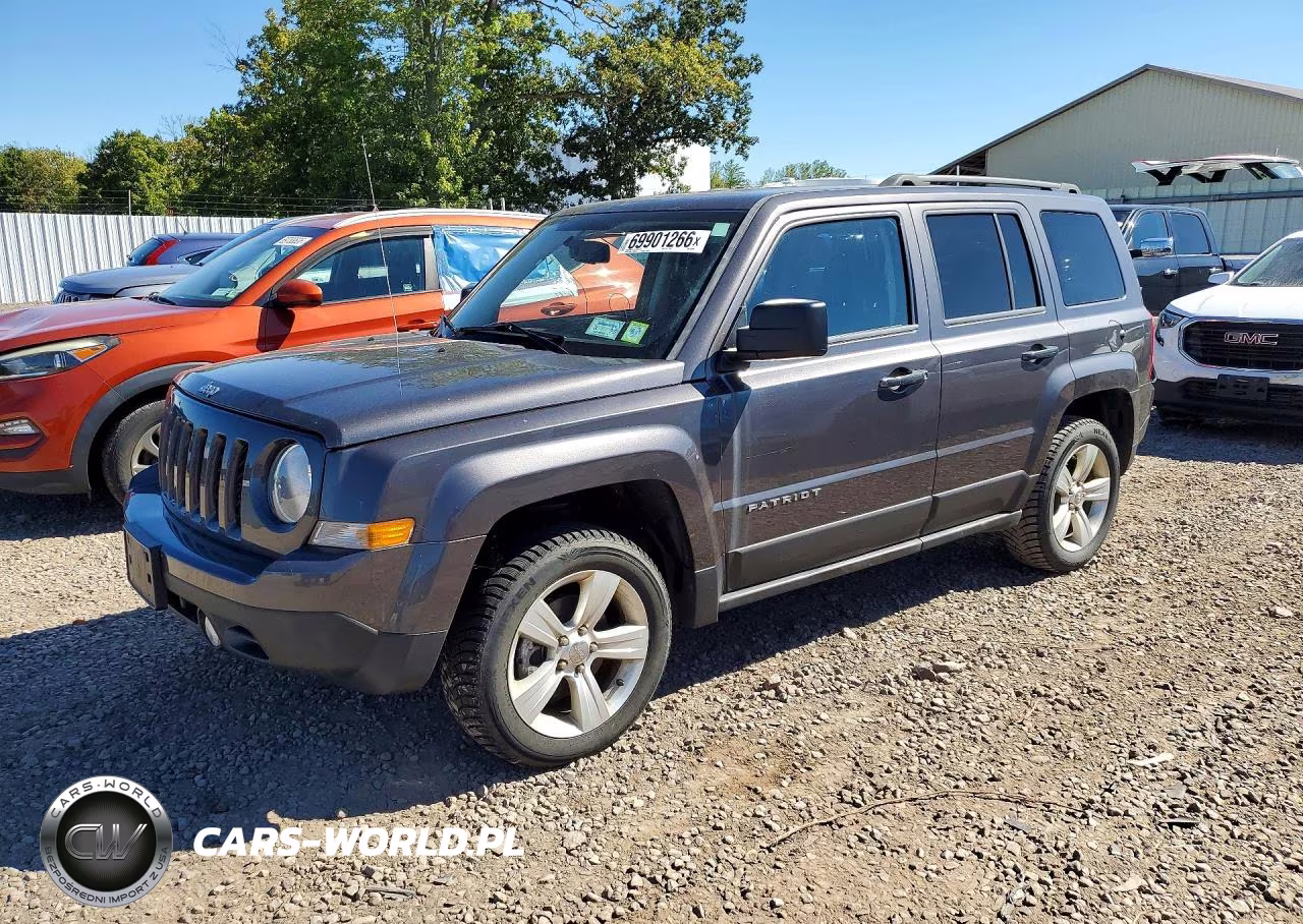 2016 Jeep Patriot Latitude VIN:1C4NJRFB9GD542393 - 1