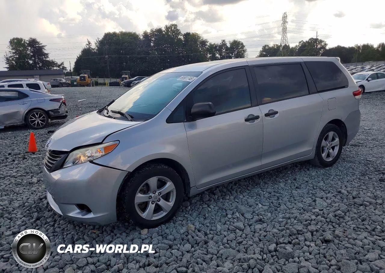 2011 Toyota Sienna Base 7-Passenger VIN:5TDZK3DC1BS013962 - 1