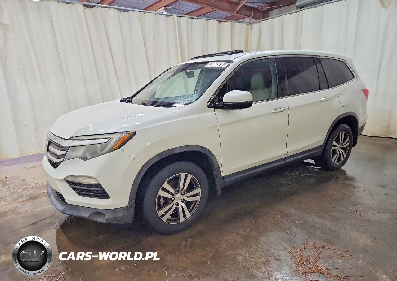 2016 Honda Pilot Exl VIN:5FNYF6H52GB126795 - 1