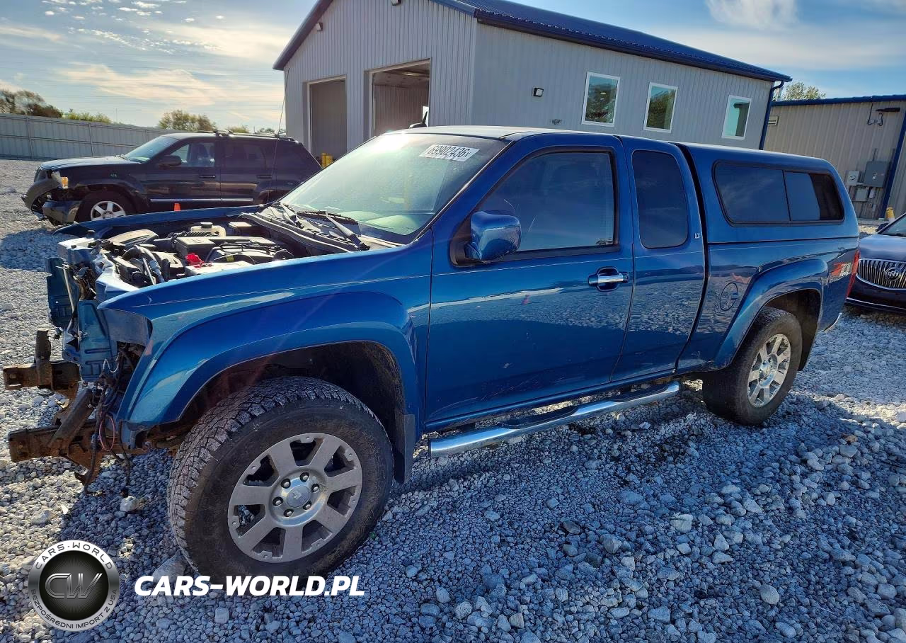 2012 Chevrolet Colorado Lt VIN:1GCJTDFE0C8121591 - 1