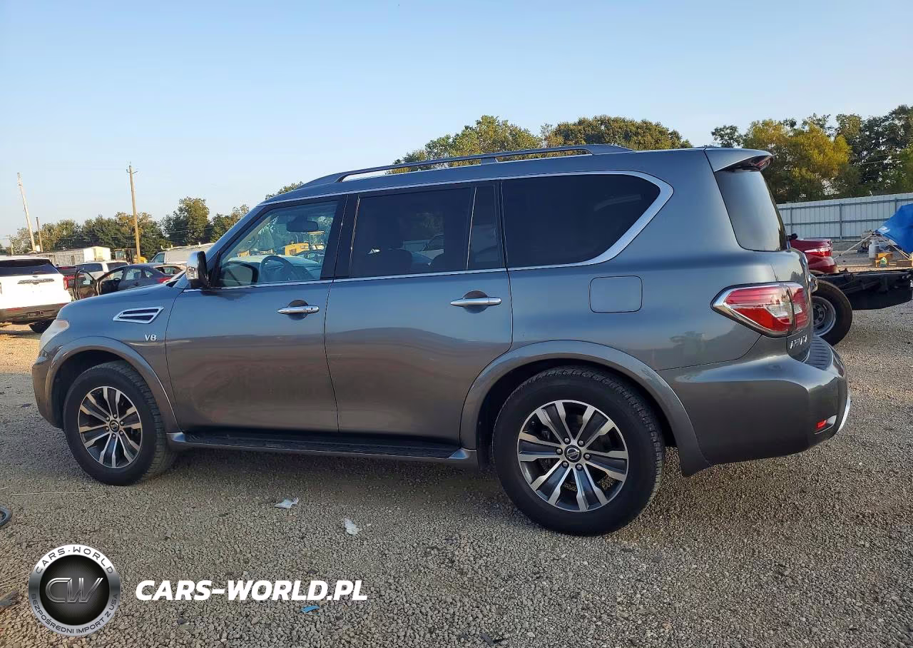 2017 Nissan Armada Sl VIN:JN8AY2ND5H9001936 - 2