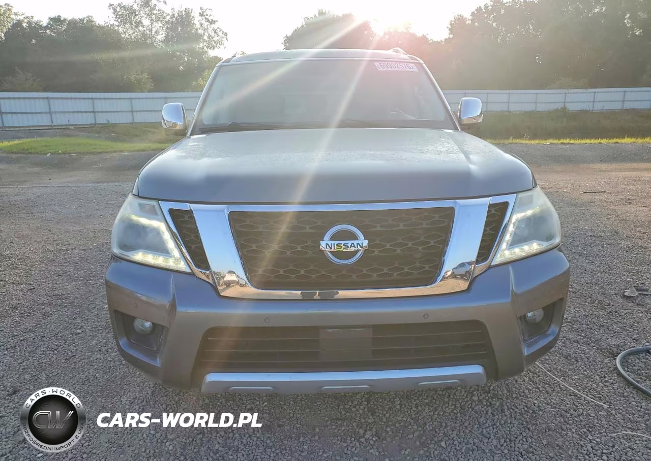 2017 Nissan Armada Sl VIN:JN8AY2ND5H9001936 - 5
