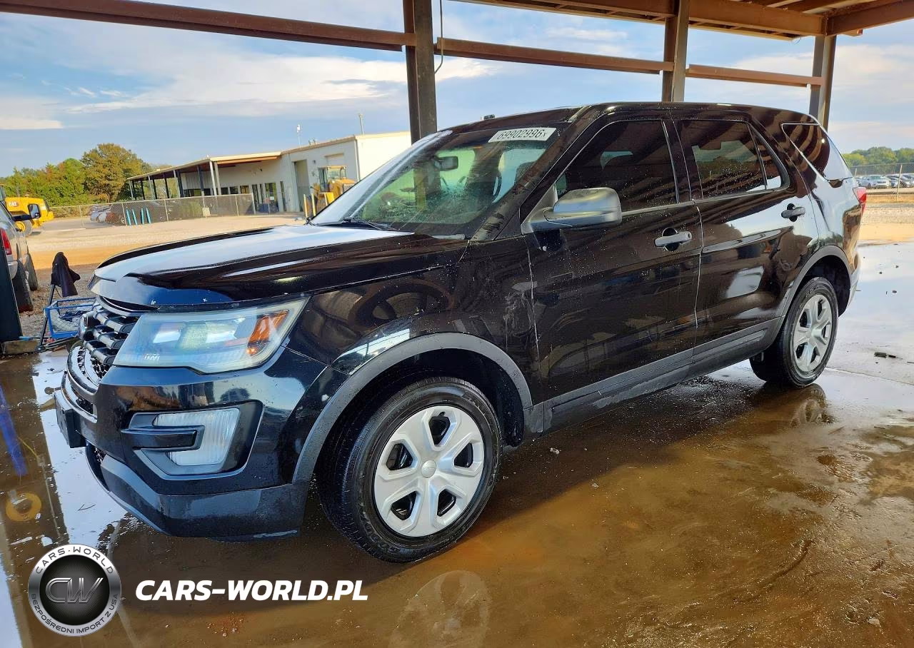 2017 Ford Explorer Police Interceptor VIN:1FM5K8AR7HGE25774 - 1