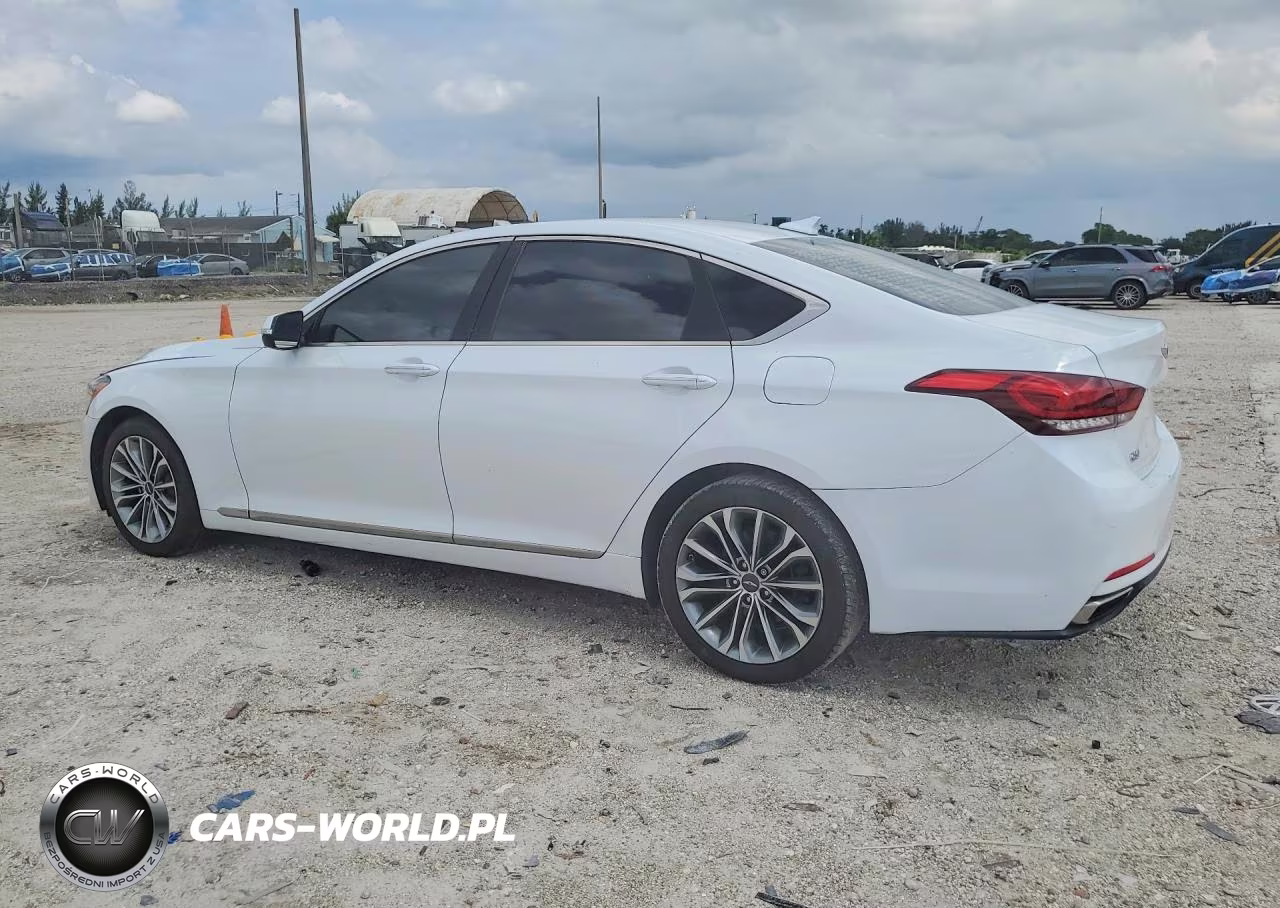 2017 Genesis G80 3.8 VIN:KMHGN4JE6HU203931 - 2