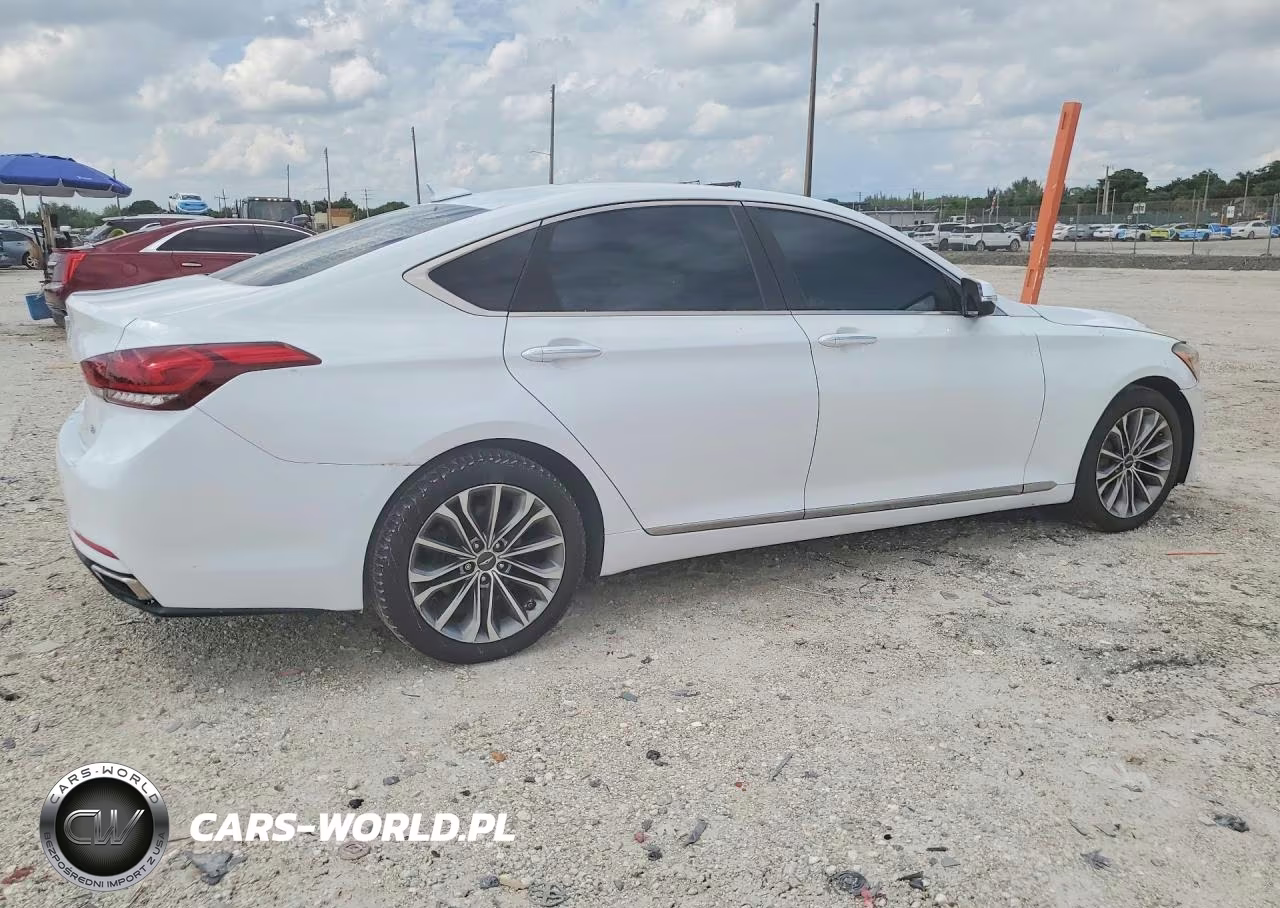 2017 Genesis G80 3.8 VIN:KMHGN4JE6HU203931 - 3