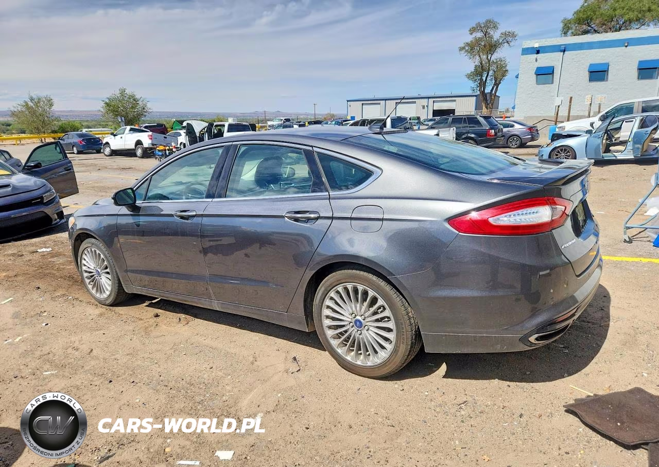 2015 Ford Fusion Titanium VIN:3FA6P0K93FR110248 - 2