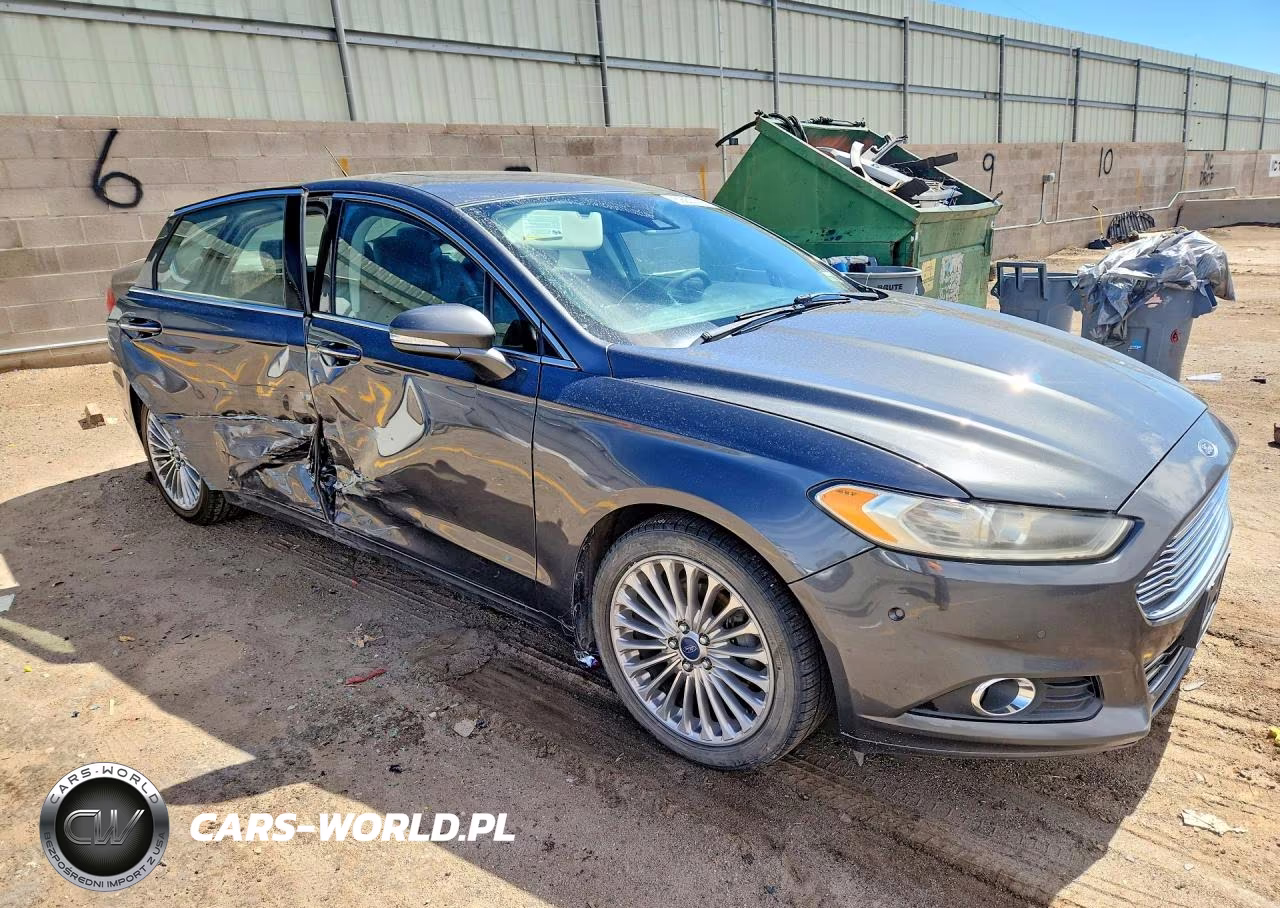 2015 Ford Fusion Titanium VIN:3FA6P0K93FR110248 - 4