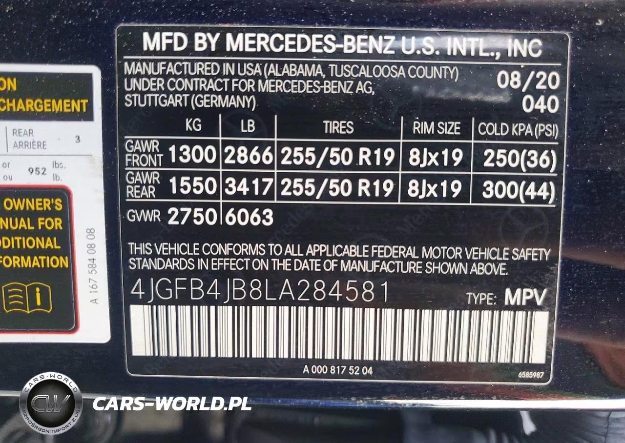 2020 Mercedes-Benz Gle 350 VIN:4JGFB4JB8LA284581 - 14