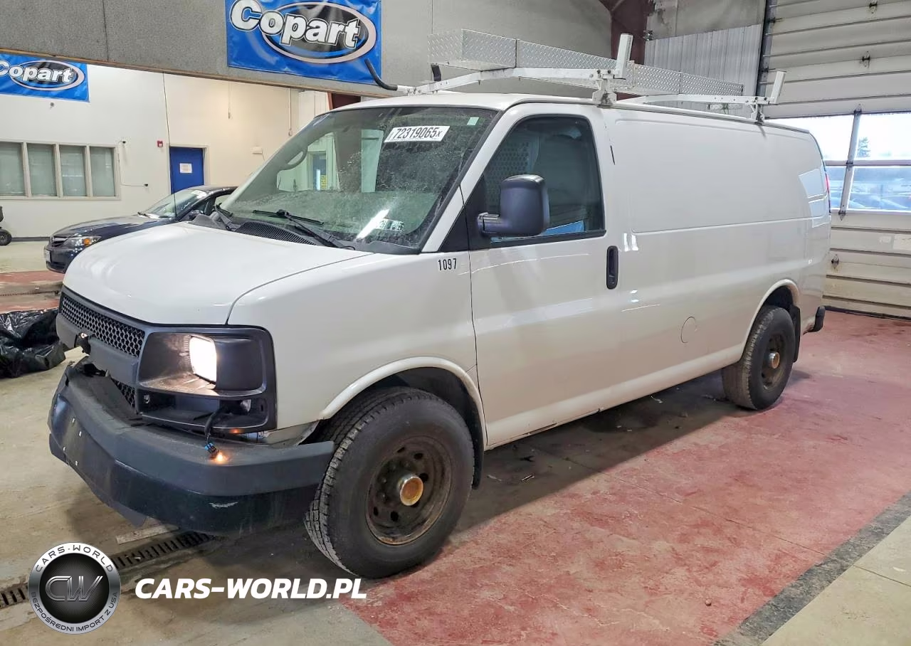 2014 Chevrolet Express 2500 Utility - Service Van VIN:1GCWGFCA5E1205845 - 1