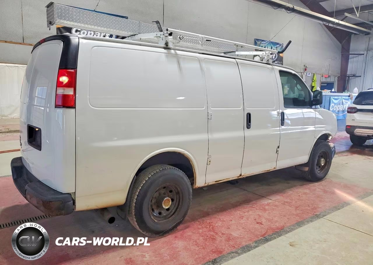 2014 Chevrolet Express 2500 Utility - Service Van VIN:1GCWGFCA5E1205845 - 3
