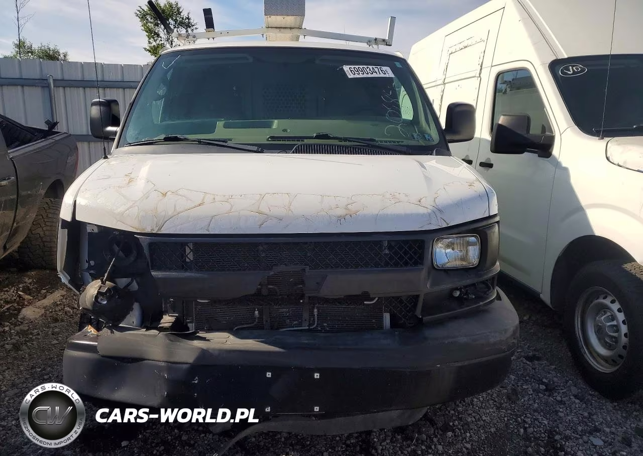 2014 Chevrolet Express 2500 Utility - Service Van VIN:1GCWGFCA5E1205845 - 5