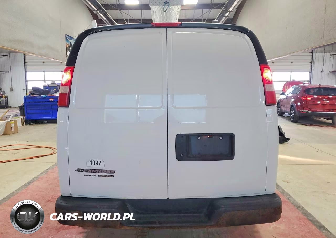 2014 Chevrolet Express 2500 Utility - Service Van VIN:1GCWGFCA5E1205845 - 6