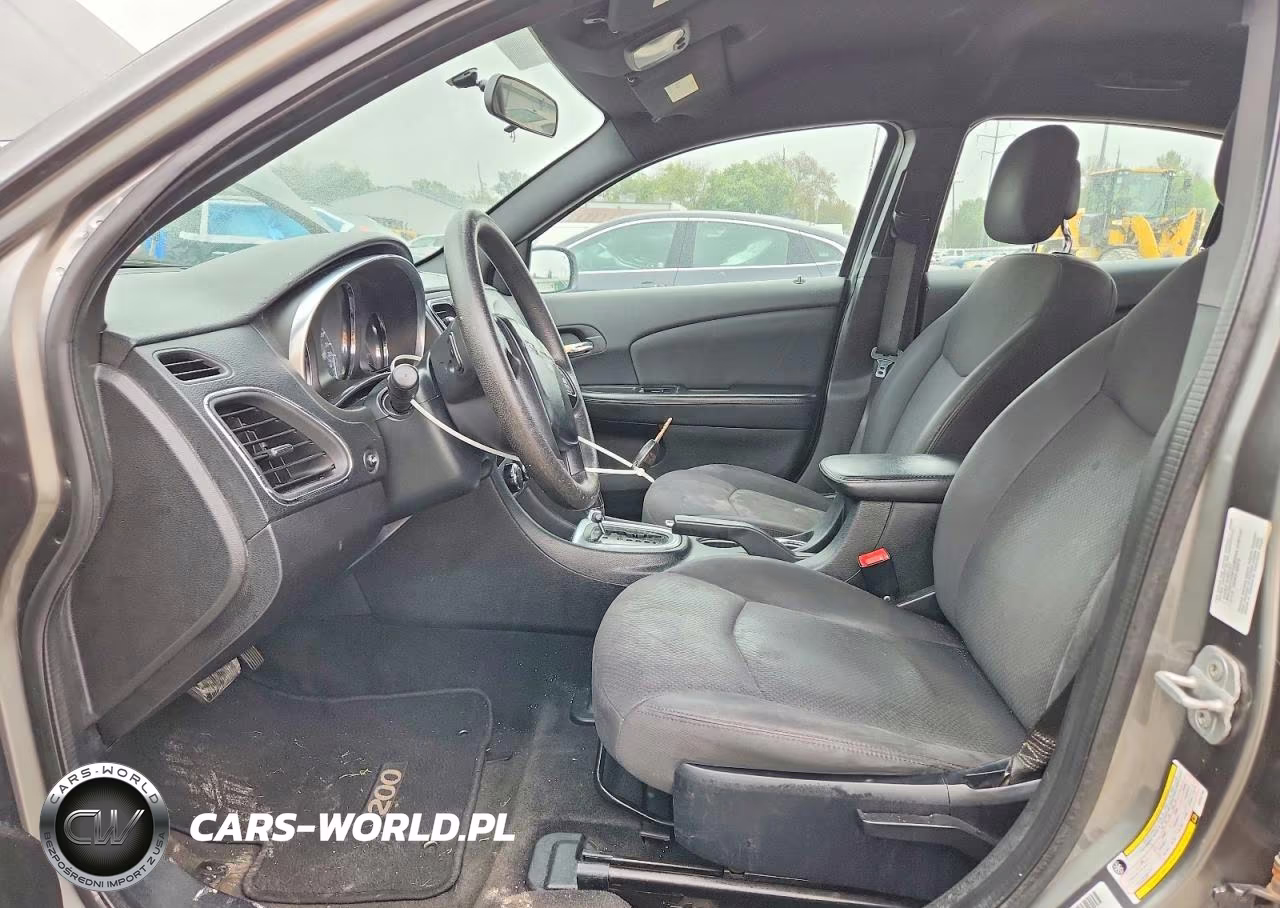 2012 Chrysler 200 Lx VIN:1C3CCBAB3CN222799 - 7