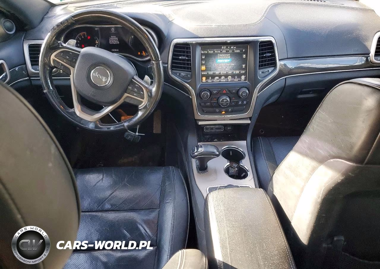 2014 Jeep Grand Cherokee Overland VIN:1C4RJFCT5EC207695 - 8