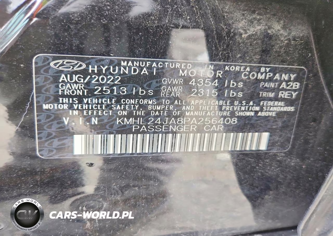 2023 Hyundai Sonata Se VIN:KMHL24JA8PA256408 - 12