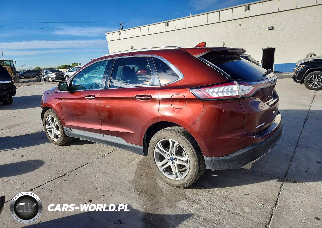 2015 Ford Edge Titanium VIN:2FMTK4K99FBB22630 - 2