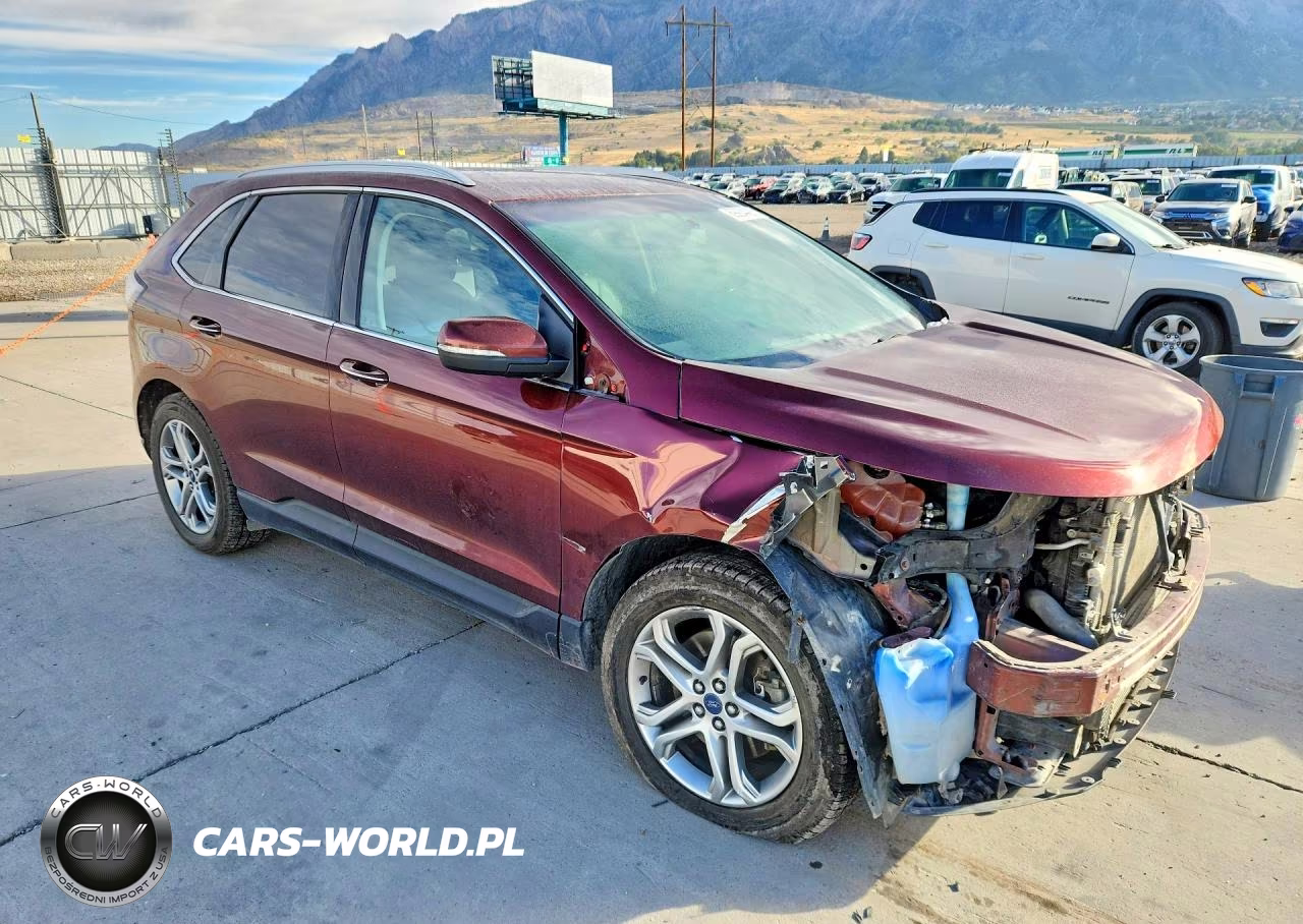 2015 Ford Edge Titanium VIN:2FMTK4K99FBB22630 - 4