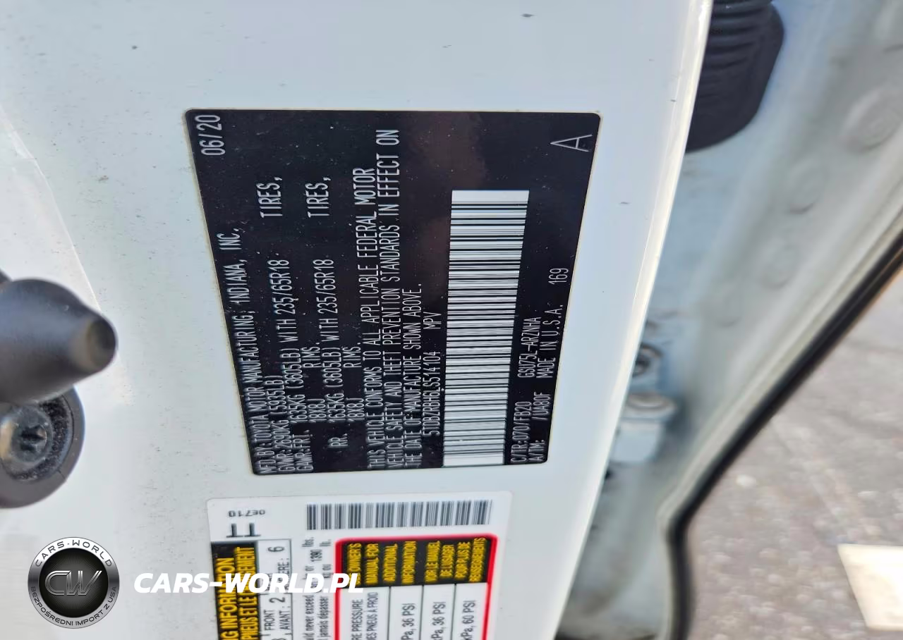2020 Toyota Highlander Le VIN:5TDBZRBH6LS514104 - 13