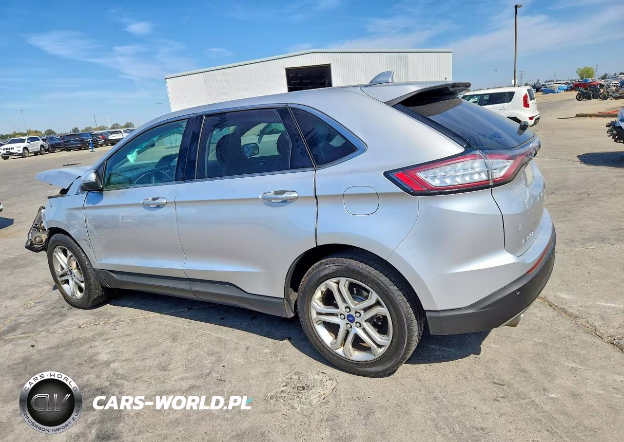 2017 Ford Edge Titanium VIN:2FMPK4K91HBB53049 - 2
