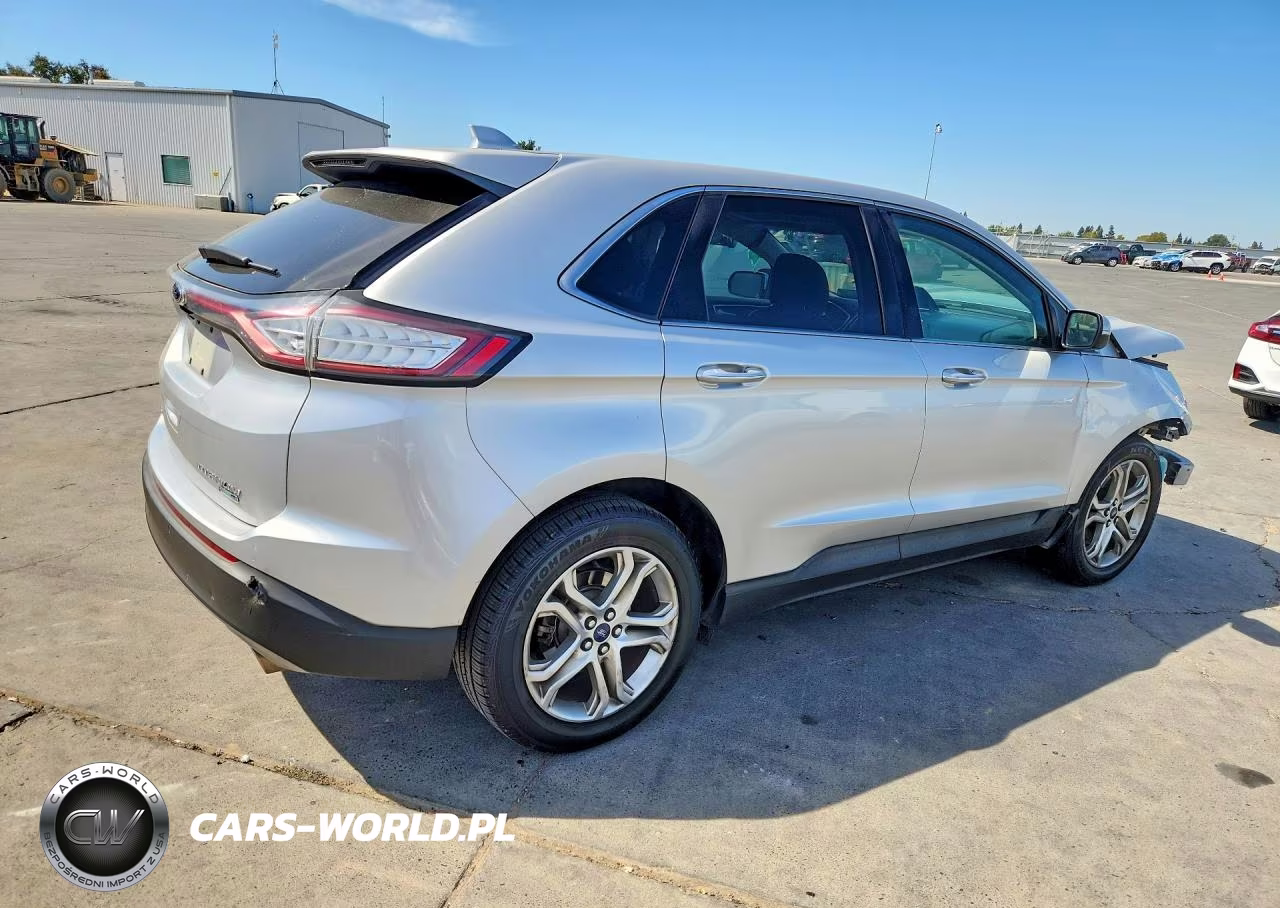 2017 Ford Edge Titanium VIN:2FMPK4K91HBB53049 - 3