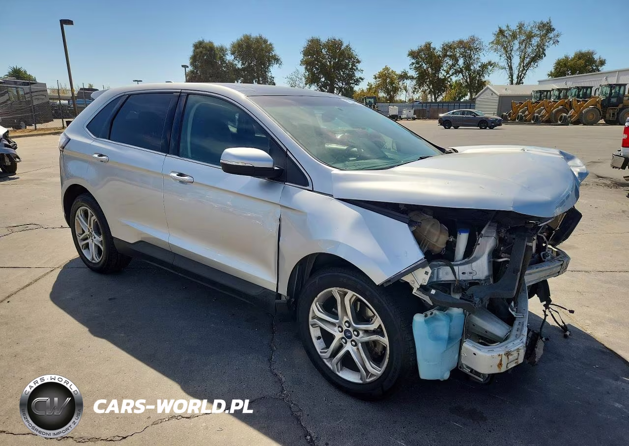 2017 Ford Edge Titanium VIN:2FMPK4K91HBB53049 - 4